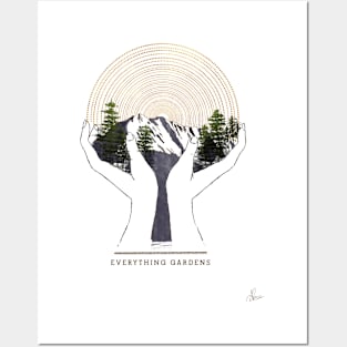 Everything gardens Posters and Art